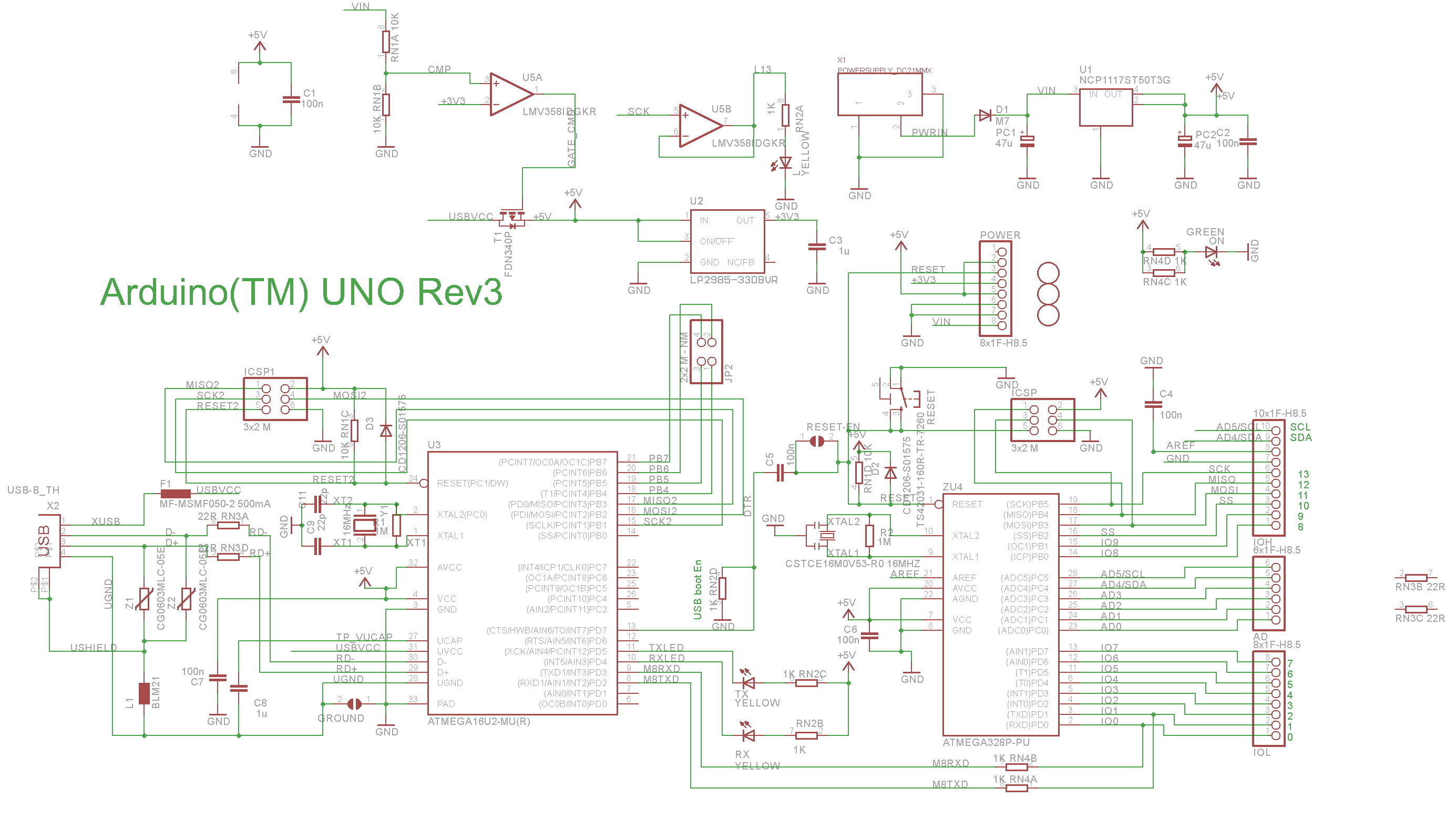 Arduino Uno Schematic Eagle Wiring Diagram 8375